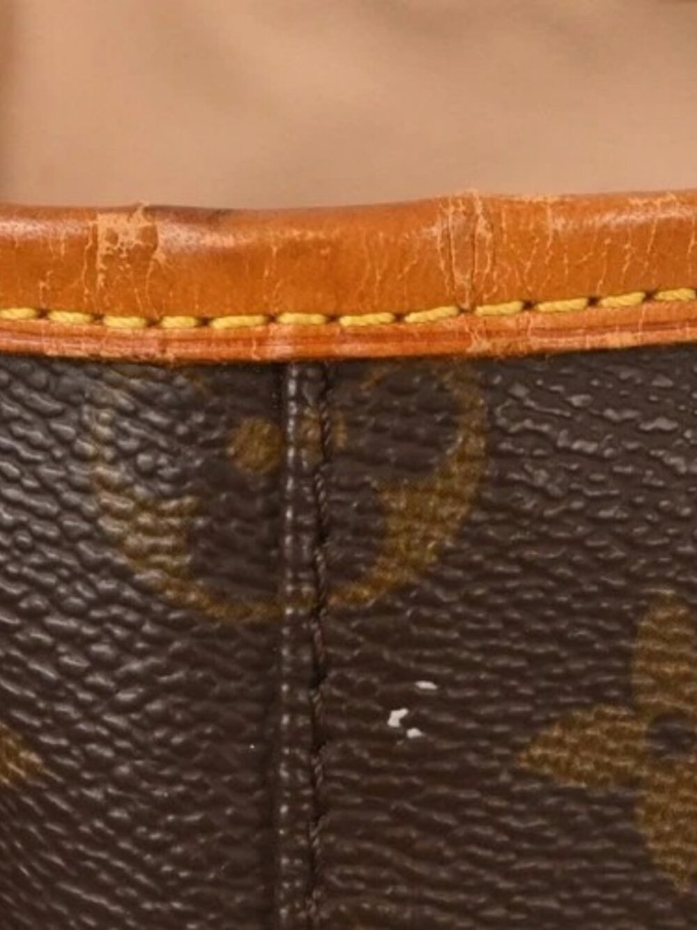 BUYIT03 LOUIS VUITTON MONOGRAM BUCKET GM TOTE BAG M42236 FL1014 YQ07777 - Picture 9 of 16